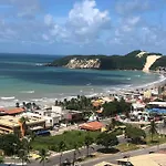 Flat Com 2 Quartos E Vista Mar Da Praia De Pontanegra-Wifi 300 Mb-Garagem-Familia-Criancas-Piscina-Pet Friendly